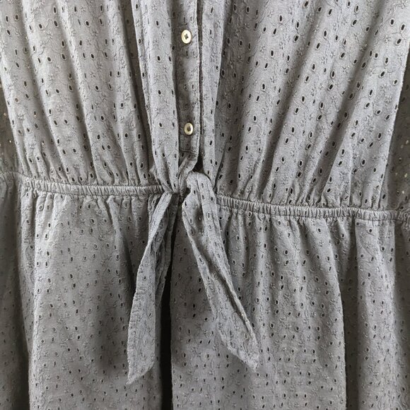 J. Crew Mercantile Blue Lace Short Sleeve Dress Size XXL - Picture 7 of 8